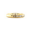 Golden ring with diamond 14 karat
