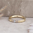Gold ring with 14 carat diamond
