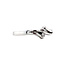 White gold ring with 14 carat diamond