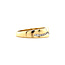 Gouden ring met diamant 14 karaat