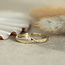 Gouden ring met zirkonia 14 karaat