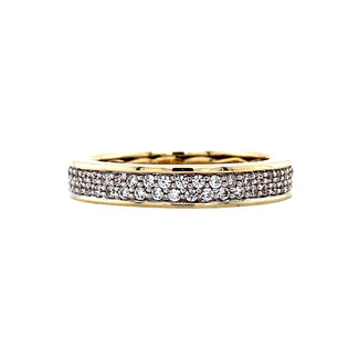 Gouden ring met zirkonia van Blush 14 karaat