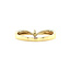 Gold ring with 14 carat diamond
