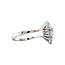 White gold marquise ring with zirconia 14 karat* new