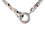 Weißgoldener Choker mit Diamant 46 cm 14 kt