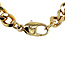 Gouden figaro collier bicolour 50.5 cm 14 karaat