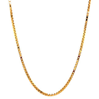 Gouden lengtecollier venetiaan 50.5 cm 14 krt