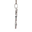 White gold dolphin pendant with diamond 14 kt