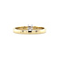 Goldener Ring mit Diamant 14 kt* neu
