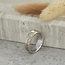 Goldener Ehering mit Diamant 14 kt