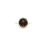 White gold ring with smoky quartz 18 kt