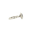 White gold ring with smoky quartz 18 kt