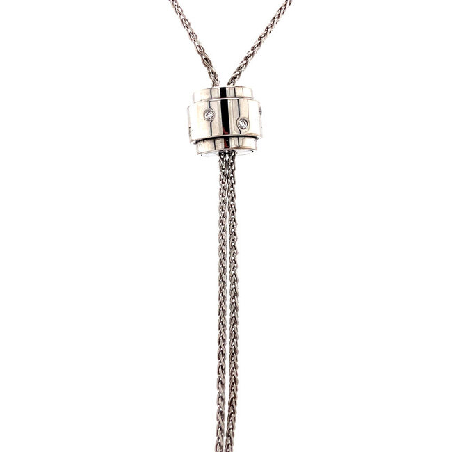 Witgouden Possesion collier van Piaget 18 krt