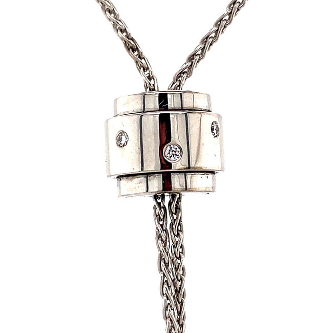 White-gold Possesion necklace by Piaget 18 kt