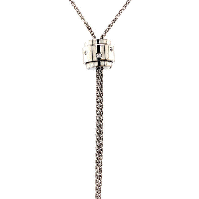 White-gold Possesion necklace by Piaget 18 kt