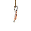 Gold pendant bicolour with zirconia 14 crt