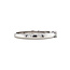 White gold solitaire ring with diamond from Diamonde 14 kt