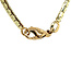 Gold choker with diamond 14 kt