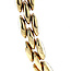 Gold choker bicolour 44 cm 14 karat