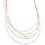Goldspange mit Perlen 14 Karat