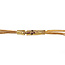 Goldspange mit Perlen 14 Karat