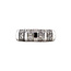 Weißgoldring mit Diamant 14 Karat