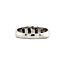 Weißgoldring mit Diamant 14 Karat