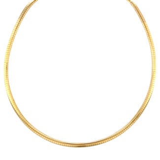Gold omega necklace 45 cm 14 karat