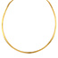 Gold omega necklace 45 cm 14 karat