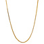 Goldene Venezianerkette 71 cm 14 Karat