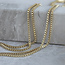 Goldene Venezianerkette 71 cm 14 Karat