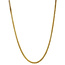 Goldene Halskette Gourmet 46 cm 14 Karat