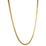 Goldene Halskette Gourmet 46 cm 14 Karat