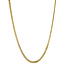 Gold gourmet necklace 46 cm 14 carat