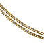 Gold gourmet necklace 46 cm 14 carat