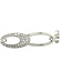 Witgouden armband met diamant 14 krt* nieuw