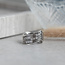 Witgouden ring met diamant 18 karaat