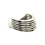 Witgouden ring met diamant 18 karaat