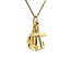 Gouden hanger geloof, hoop en liefde 14 krt