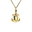 Gouden hanger geloof, hoop en liefde 14 krt