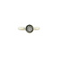 White gold ring with diamond 14 karat