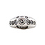 Weißgoldener Ring mit Diamant 18 kt