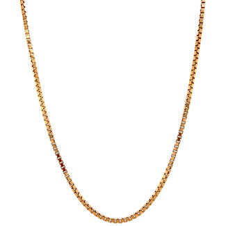 Goldene Venezianerkette 44-48 cm 14 Karat