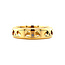 Goldener Ring mit Diamant 14 Karat