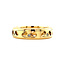 Goldener Ring mit Diamant 14 Karat