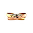 Tricolour gouden ring 18 karaat