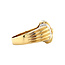 Gouden ring met diamant 18 karaat