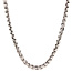 Weißgoldhalsband 45,5 cm 18 Karat