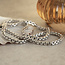 Weißgoldhalsband 45,5 cm 18 Karat