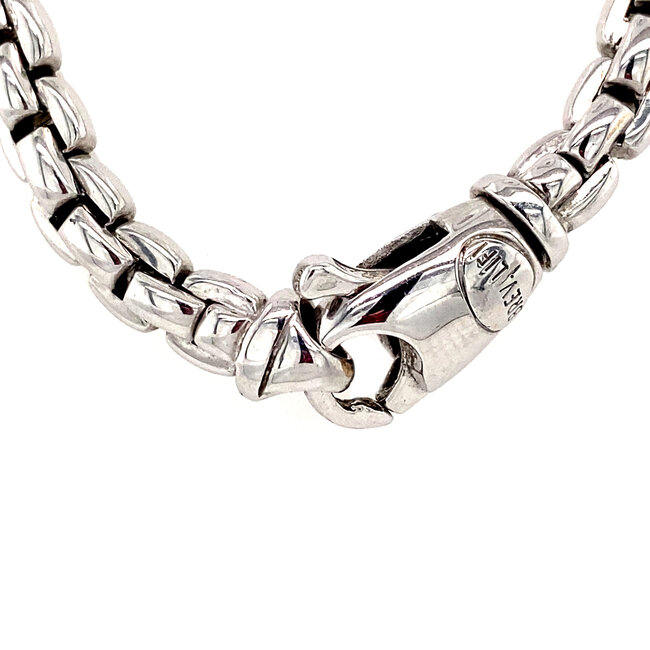 White gold choker 45.5 cm 18 karat